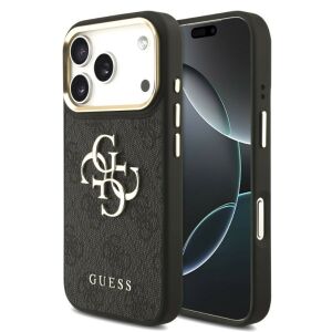 Etui Guess 4G Big 4G Classic Logo do     iPhone 17 Pro czarny złoty 142066034 - Guess