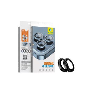 BLUEO METAL HD KAMERAVÉDŐ ÜVEGFÓLIA IPHONE 17 6.3 FEKETE 142066077 - Blueo