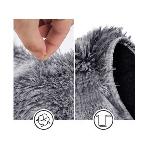 3 részes fürdőszobai szőnyeg készlet - szürke 142068743 - Fürdőszoba bútor