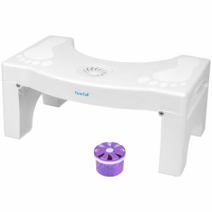 Scaun pliabil pentru toaletă FizioTab cu odorizant - Accesorii baie