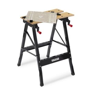 Kreator KRT672001 Összecsukható munkapad állítható szélességgel - Gurulóállvány