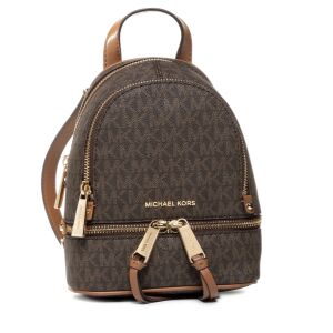 Michael Kors Rhea Mini Rucksack Braun - Rucksäcke