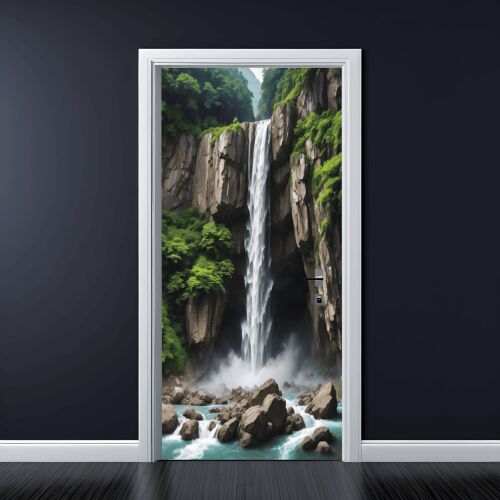 Színes nyomtatott fólia ajtódekorációhoz, méret 200 x 90 cm, modell: AVX-DR21 142074460