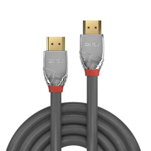 Cablu Lindy 1m High Speed ​​HDMI, Cromo, "LY-37871" (timbru verde 0.18 lei) 142086159 - Kabel HDMI
