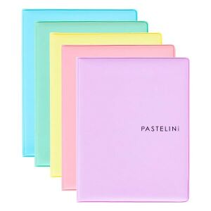Okmánytartó PASTELINI álló 15 lapos vegyes színekben 142089794 - Pastelini