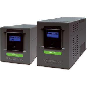 Socomec NETYS PR Mini Tower NPR-1000-MT szünetmentes tápegység (UPS) Vonal interaktív 1 kVA 700 W 4 AC kimenet(ek) (NPR-1000-MT) 142098731 - Socomec