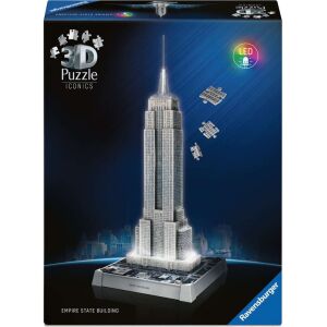 Ravensburger Világító Empire State Building 216 darabos 3D puzzle (12008026) 142098969 - Ravensburger