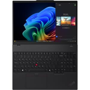 Lenovo ThinkPad T16 Gen 4 (AMD) Copilot+ PC AMD Ryzen AI 5 340 Laptop 40,6 cm (16") WUXGA 32 Giga Bites DDR5-SDRAM 512 Giga Bites SSD Wi-Fi 7 (802.11be) Windows 11 Pro Englez Negru (21QN0021PB) 142099214 - Lenovo Laptopuri