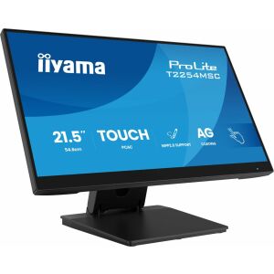 iiyama 21,5" monitor dotykowy IPS z technologią Optical Bonded PCAP (10pkt), z powłoką antyodblaskową, obsługą aktywnego rysika (MPP 2.0) oraz bezramkową konstrukcją edge-to-edge 144940600 - Monitor