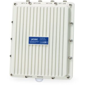 PLANET IP67 Wi-Fi 6 802.11ax, Dual 2400 Mbit/s Aluminium Ethernet-Stromversorgung (PoE) Unterstützung (WDAP-3000AX) 142100128 - Planet