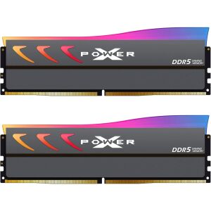 Silicon Power 64GB / 6000 XPOWER Storm RGB Gaming DDR5 CL38 Dual RAM KIT (2x32GB) (SP064GXLWU60BFDK) 142100322 - Silicon Power