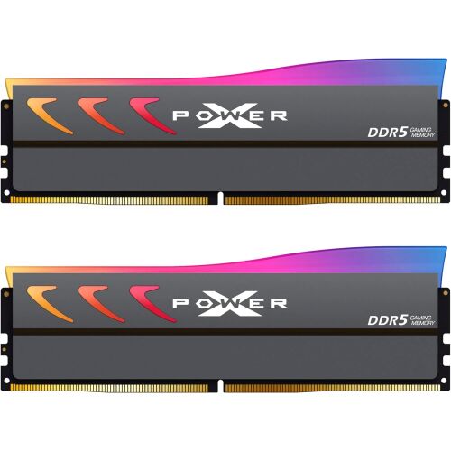 Silicon Power 64GB / 6000 XPOWER Storm RGB Gaming DDR5 CL38 Dual RAM KIT (2x32GB) (SP064GXLWU60BFDK) 142100322