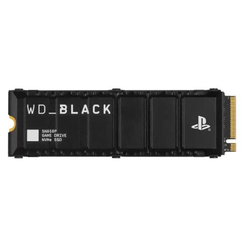 Western Digital Black SN850P 1TB M.2 NVMe SSD PS5 konzolhoz hűtőbordával