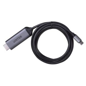 Unitek V1423B USB-C - HDMI Kábel 1.8m - Fekete (V1423B) 142101024 - Unitek