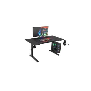 Genesis Holm Modular 140 RGB Gamer asztal 140 x 75 x 70-90 cm - Fekete (NDS-2249) 142101416 - Natec