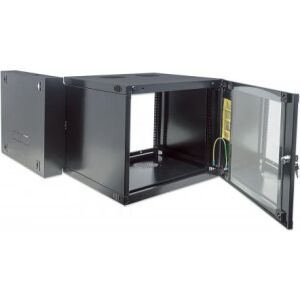 Intellinet 713801 állvány 15U Falra szerelhető állvány Fekete (713801)