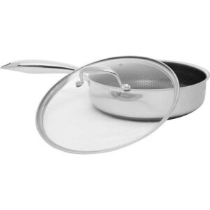 Kohersen 71110 Black Cube Serpenyő Üveg fedővel 26cm - Ezüst (71110) 142103391 - Serpenyő