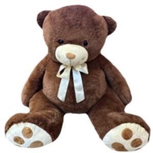Tulilo Barna színű Teddy mackó plüssfigura 80 cm (9474)