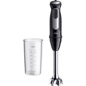Braun MultiQuick 5 Pro 0,6 L Merülő mixer 1000 W Fekete, Ezüst ( ) 142104337 - Konyha & Étkezés