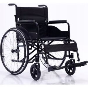 Antar AT52322 Összecsukható Kerekesszék Max 100kg - Fekete (S9189426)