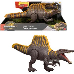 Mattel Jurassic World Tail Thrasher Spinosaurus figura s pakiranjem - Mattel