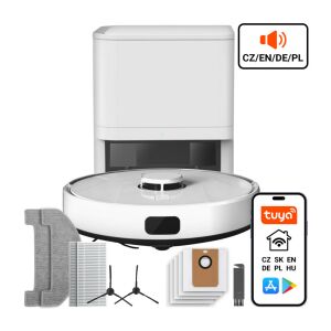 Robotický vysávač TESLA RoboStar iQ700 Plus so samočistiacou stanicou, mopom, filtrami a príslušenstvom - Robotické vysávače