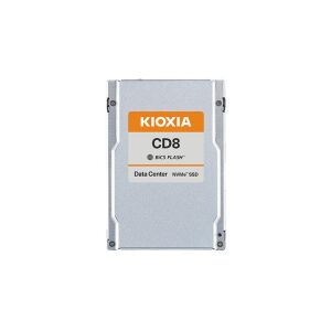 Kioxia CD8-R 15.4 TB 2.5" PCI Express 4.0 NVMe BiCS FLASH TLC SSD (KCD8XRUG15T3) 142107010 - Kioxia