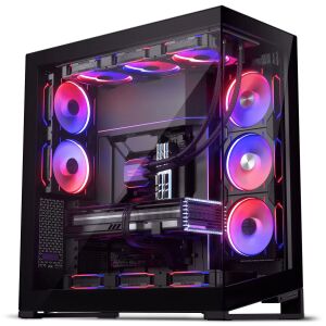 Phanteks NV9 MK2 D-RGB TG Full Torony Számítógépház - Fekete (PH-NV923TG_DBK02) 142107277 - Phanteks