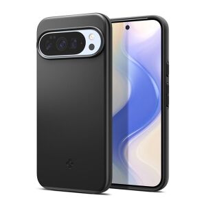 Spigen THIN FIT MAGSAFE műanyag telefonvédő (matt, ultravékony, kameravédő, MagSafe) FEKETE Google Pixel 10 Pro XL (ACS09722) (ACS09722) 142107791 - Spigen