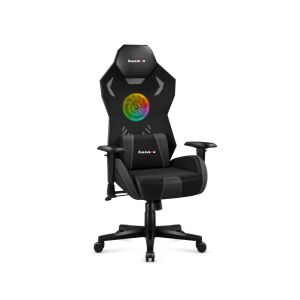Huzaro Combat 7.6 RGB LED Gamer szék - Fekete (HZ-COMBAT 7.6 RGB BLACK)