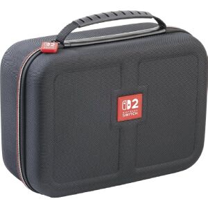 Nacon Deluxe System Case, Nintendo Switch 2, Official, Fekete, Čierna, Konzolová taška 142107910 - Nacon