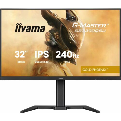iiyama G-MASTER GB3290QSU-B1 számítógép monitor 80 cm (31.5") 2560 x 1440 pixelek 2K Ultra HD LED Fekete (GB3290QSU-B1) 144935332