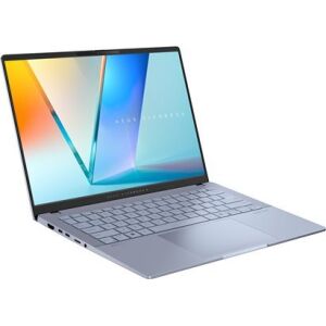 Asus Vivobook S 14 S5406SA-QD004W | Mist Blue | 14 " | OLED | WUXGA | 1920 x 1200 pixels | Glossy | Intel Core Ultra 5 | 226V | 16 GB | LPDDR5X | Solid-state drive capacity 512 GB | Intel Arc Graphics | Windows 11 Home | 802.11be | Bluetooth version 5.4 | Keyboard language English | Keyboard backlit | Warranty 24 month(s) 142109289 - Laptop