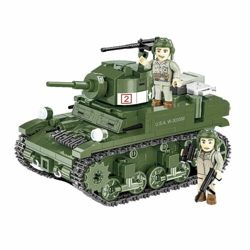 Cobi Blocks M3 Stuart tank 511 darabos építő készlet 2 figurával (COBI-3129) 171222978 - Cobi