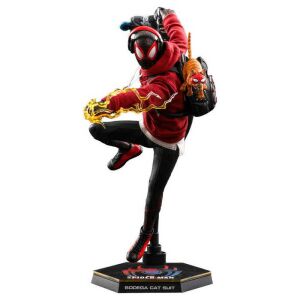 Hot Toys 1:6 Spider-Man Miles morales Bodega Cat suit (607874) 143225038 - Barkácsolás, Autópálya & Parkolóház és Figura