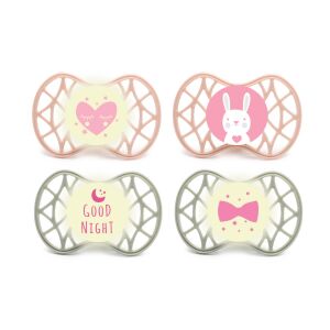 Nuvita Symmetric Air55 4db-os cumi szett 0+ - English Rose/Sage Green - 70654 szív, nyuszi, good night, masni 142113886 - Nuvita