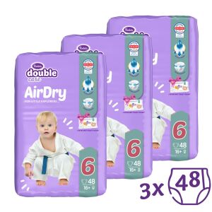 Violeta Double Care Air Dry Nadrágpelenka 6 (16+ kg) 3 x 48 db 142114335 - Violeta