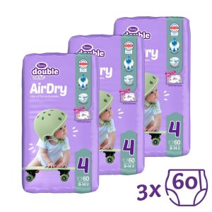 Violeta Double Care Air Dry Nadrágpelenka 4 (8-14 kg) 3 x 60 db 142114380 - Violeta