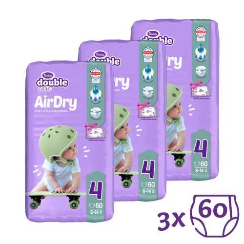 Violeta Double Care Air Dry Nadrágpelenka 4 (8-14 kg) 3 x 60 db 142114380