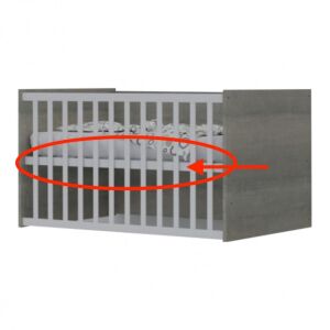 Todi Cube 2 fekvőrács 120*70-es (a kombiágy kiságyát teszi önállóan használhatóvá) 142114553 - Todi