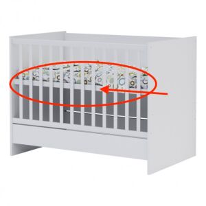 Todi White Bunny fekvőrács 120*70-as (a kombiágy kiságyát teszi önállóan használhatóvá) 142114643 - Todi