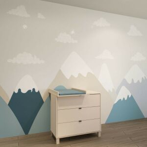 Todi Misty 3 fiókos komód pelenkázó toldalékkal - Kasmír (2 doboz) 142114662 - Todi