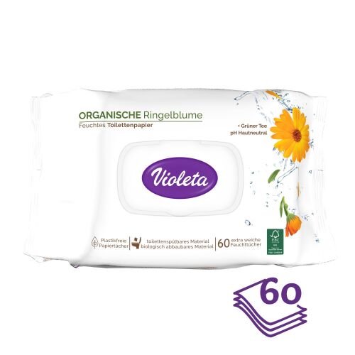 Violeta nedves toalettpapír érzékeny bőrre, 60 db 142114743