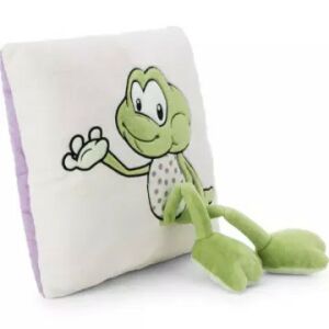 Nici Green: възглавница жаба Фридолин, квадратна - 30 x 30 см 142120231 - Бельо