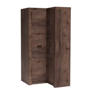 Sarokszekrény, kőris sötét, INFINITY 14 142127781 - Hálószoba bútor