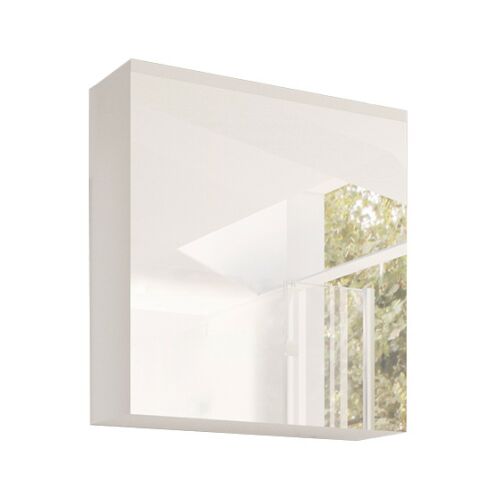 Tükrösszekrény, fehér/ fehér extra magas HG fény, MASON WH14 142127901