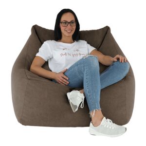 Babzsák, barna, URASON 142128803 - Babzsákfotel & Ülőke