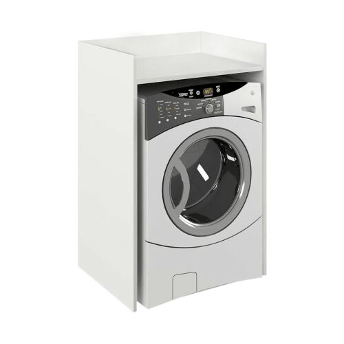 Szekrény mosógéphez, fehér, VOJTO 142133099