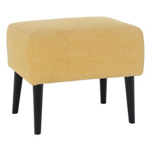 Zsámoly, sárga/fekete, SAMY 142133484 - Lábtartó, puff