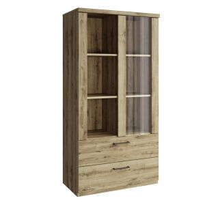 Alacsony vitrin 1W2S, navarra tölgy, DORSI 142134373 - Nappali bútor